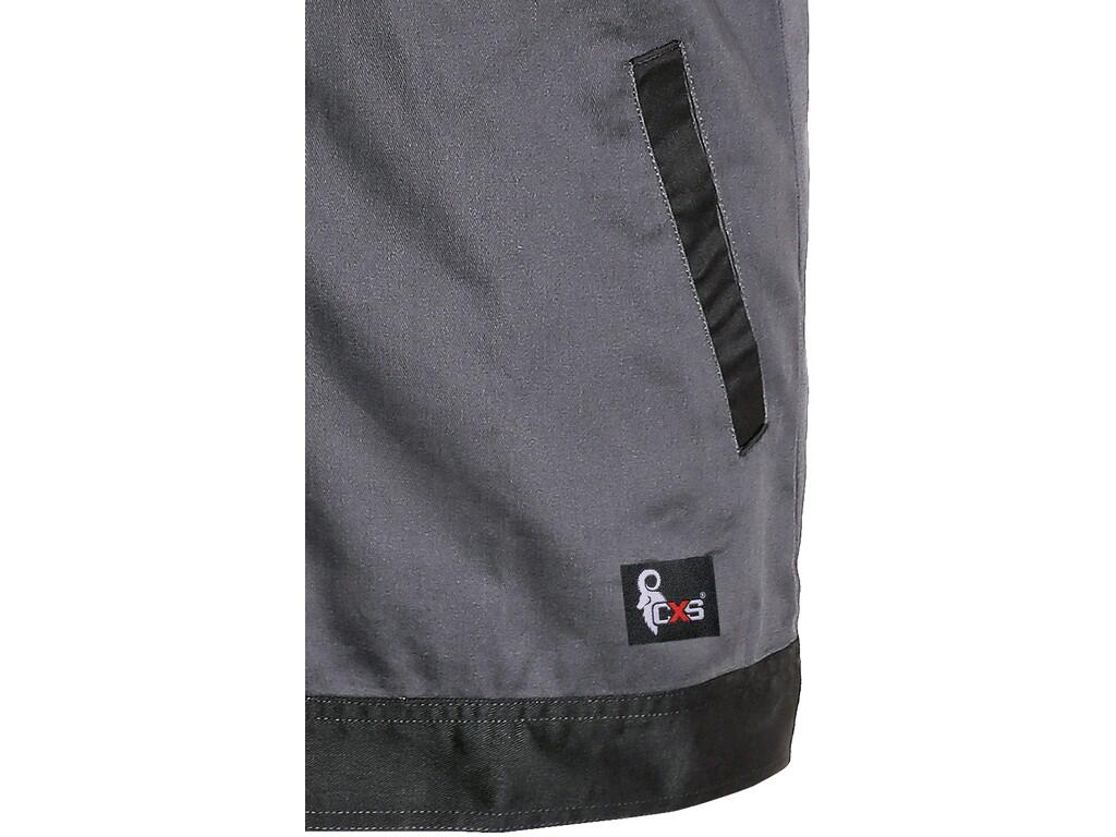 Blúza CXS PHOENIX PERSEUS, sivo-čierna